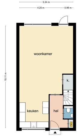 Floorplan - Haspengouw 27, 6162 KE Geleen